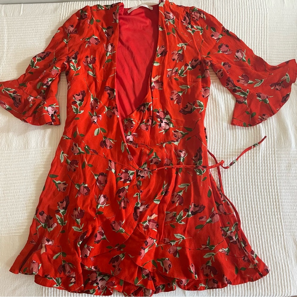 Zara wrap up dress/romper